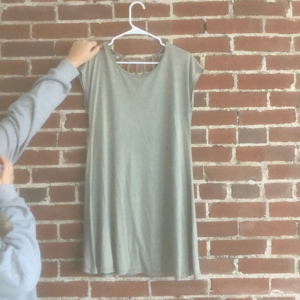 Green sundress, worn once!